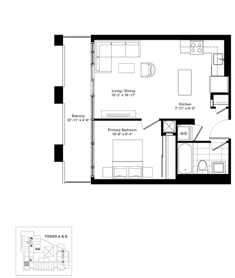 1100 King Street West 1-3 Beds Apartment for Rent - Photo Gallery 57